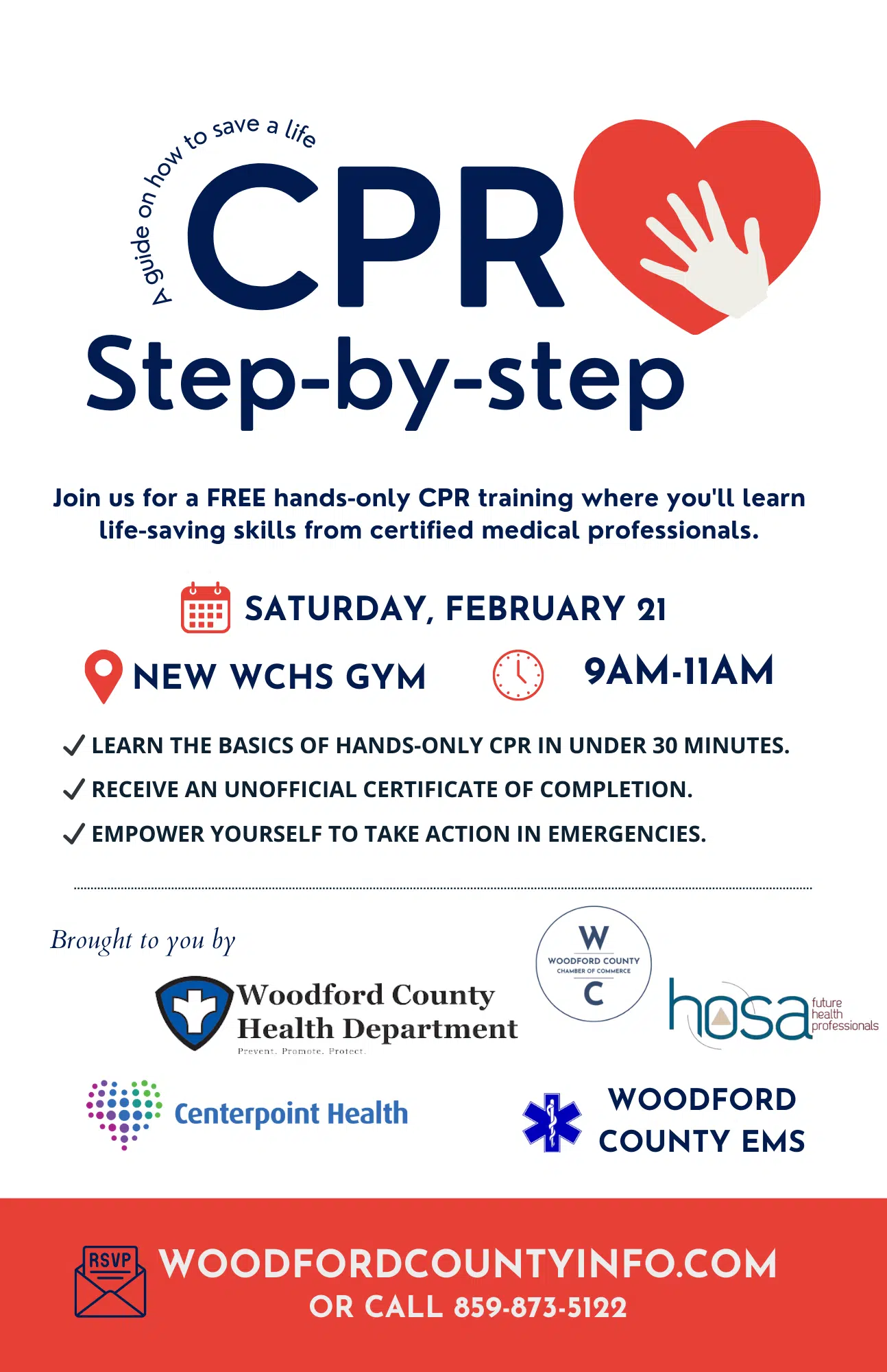 Free CPR Hands Only Training