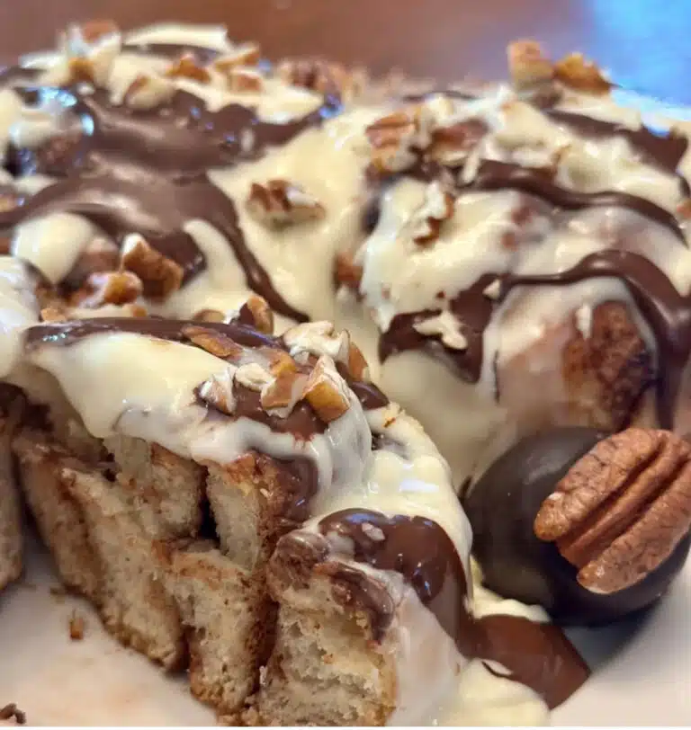 Detail of a pastry