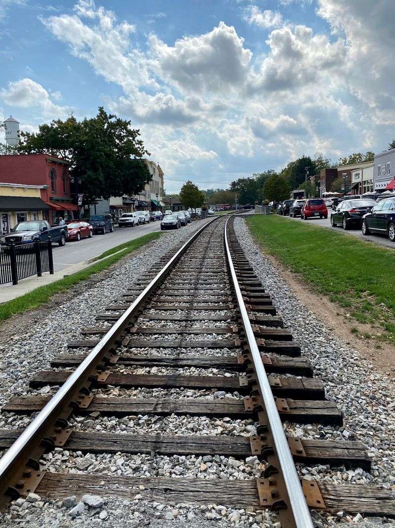 The Railroad That Runs Through The Heart Of Town The Railroad That Runs Through The Heart Of Town